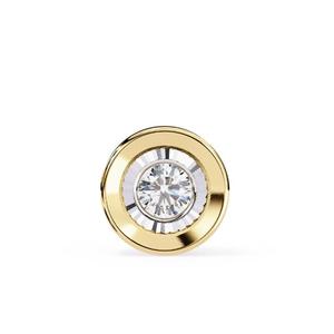 จี้เพชรทรงกลมเจียระไนแบบบริลเลียนท์จาก Designer Lab Grown Diamond สร้อยคอเครื่องประดับหรูหราสง่างาม เหมาะสำหรับของขวัญขอแต่งงานหรือของขวัญวันครบรอบ - Product Image 6
