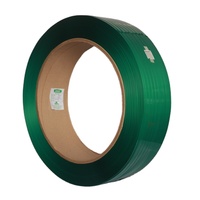 Sangle de cerclage en PET gaufré multi-brins durable 0,5-1,5 mm, écologique, pour emballage manuel de charges moyennes et lourdes, modèle MPIPET88