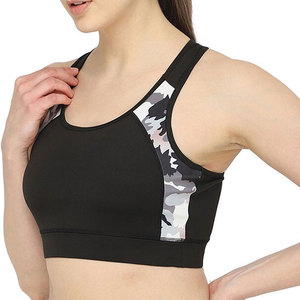 Sujetador deportivo acolchado ligero de alto impacto para mujer con tirantes delanteros ajustables, sin costuras, transpirable, ideal para yoga, running, gimnasio y fitness. - Product Image 2
