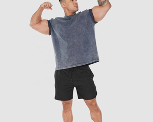 Camiseta Personalizada con Serigrafía al por Mayor, 100% Algodón, 230 g/m², Impresión DTG, Camiseta Extra Grande para Hombre, Proveedor - Product Image 1