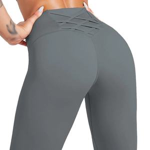 Leggings deportivos sin costuras con estampado Push, para yoga, running, entrenamiento, fitness, compresión, cintura alta, para gimnasio, con diseño hueco y elasticidad en cuatro direcciones. - Product Image 5