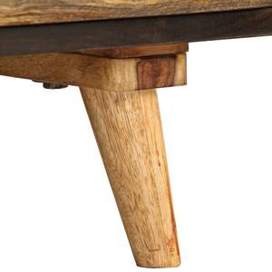 ตู้วางทีวีทรงสี่เหลี่ยมไม้มะม่วงสีน้ำตาลปานกลาง ตู้วางทีวีดีไซน์หรูหรา - Product Image 6