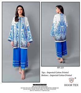 Conjunto Shalwar Kameez de algodón estampado a la moda con estilo, tela importada cómoda, tallas XL a XXL para ropa india y pakistaní - Product Image 3