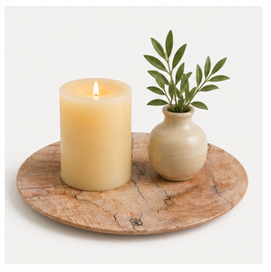 Assiettes de service en bois de hêtre spalté écologiques de haute qualité pour la décoration de mariages et d'événements – Vente en gros - Product Image 4