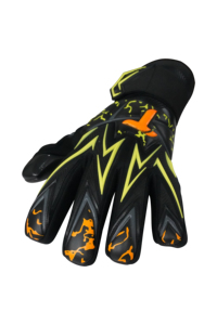 Gants de gardien de but de football professionnels (GK) respirants, avec poignées antidérapantes, logo personnalisé, en latex imperméable, design à doigts complets, pour usage extérieur - Product Image 2