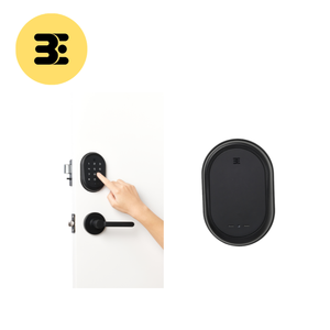 Cerradura electrónica inteligente sin llave con wifi de aleación de zinc negro - Product Image 1