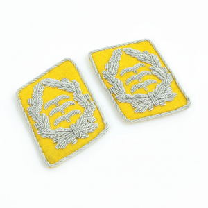 Cintas de Cuello para Uniforme de Oficial de Alta Gama Personalizadas, Material de Hilo Metálico, Colores Amarillo y Blanco, Nuevo Estilo, Defensa Personal - Product Image 2