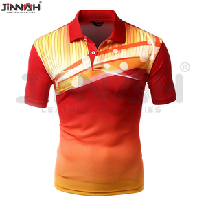 เสื้อโปโลคุณภาพใหม่ ขายดี ดีไซน์ใหม่ เสื้อโปโลผู้ชายผ้าฝ้ายไซส์ใหญ่ ระบายอากาศ แห้งเร็ว สกรีนลายแบบซับลิเมชั่น มีจำหน่ายแล้ว - Product Image 4