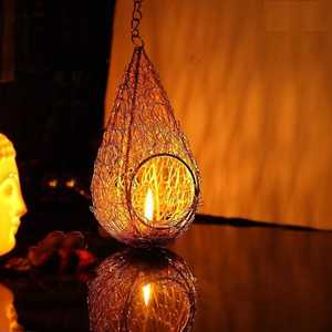Vintage Metal <b>Candle</b> <b>Holder</b> Lantern Decorative Hollow <b>Candle</b> Stand For Home Wedding Party Table Garden Decoration - Product Image 1