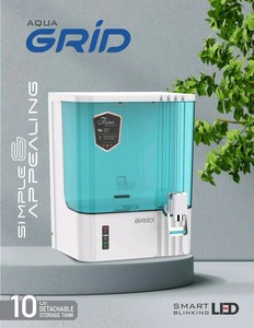 ระบบกรองน้ำดื่มออสโมซิสย้อนกลับ AQUA GRID GREEN สำหรับใช้ในบ้าน แบบติดผนังและแบบตั้งโต๊ะ พร้อมไฟ LED เกรดสำหรับอาหาร - Product Image 3