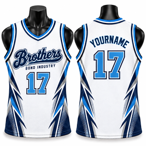 Uniforme de baloncesto retro con cuello en V para equipos, chaleco deportivo con estampado de letras cosidas, de secado rápido, kit para torneos deportivos. - Product Image 3