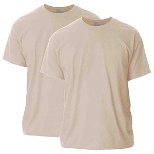 Camisetas deportivas de secado rápido, manga corta, cuello redondo, para actividades al aire libre, para hombre y mujer, camiseta de algodón. - Product Image 3