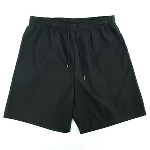 Shorts de yoga décontractés taille mi-haute avec poches, extensibles, respirants, en toile écologique, pour fitness, gym, entraînement, logo personnalisé - Product Image 5
