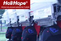 Machine à broder informatisée multi-têtes de précision à 4 têtes, modèle distributeur, pour logos de marques de mode haut de gamme