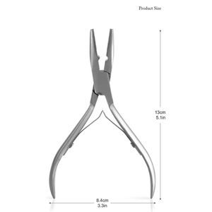 <b>Multi</b> Functional High Quality Hair Extension <b>Pliers</b> Stainless Steel <b>Pliers</b> for Hair Extensions Trending <b>Tools</b> - Product Image 4