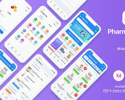 Aplicación de entrega de farmacéuticos para pedir medicamentos, subir recetas, pagos seguros, seguimiento en vivo y entrega a domicilio. - Product Image 4