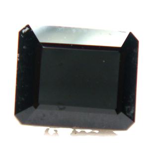 100% naturel fait à la main naturel forme octogonale pierre en forme de facettes calibré couleur noire fabrication de bijoux pierres précieuses en vrac prix bas - Product Image 1