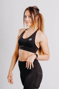 Nuevo Sujetador Deportivo de Verano para Chicas, Sexy, Color Sólido, para Yoga, Estilo con Tirantes, Personalizado, Transpirable, para Fitness Plus - Product Image 4