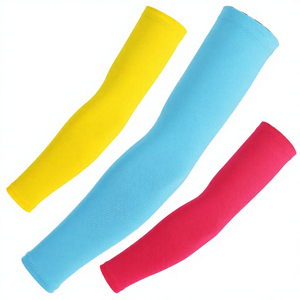 Manchon de compression unisexe en soie glacée rafraîchissante pour le sport (cyclisme, basketball, volleyball, football, course à pied, protection UV) – Vente en gros - Product Image 5