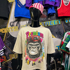 Camiseta Casual Unisex de Algodón con Logotipo Personalizado Serigrafiado, Tela de Alta Calidad, Fabricación OEM al por Mayor - Product Image 1