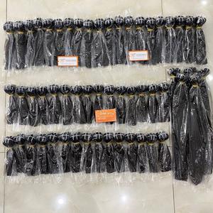 Prêt à Expédier Chaud En Gros Trame Extensions De Cheveux Remy 100% Humain De Haute Qualité Cheveux Vierge Vietnamien Cuticule Aligné Brut - Product Image 4