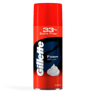 Crema de Afeitar Gillette Foamy Regular, Paquete de 12 - Product Image 3