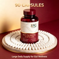 Capsules Énergétiques Probiotiques Haute Puissance OEM Vitalité 10-en-1 Soutien Digestif Adulte Marque Privée Vente en Gros en Vrac