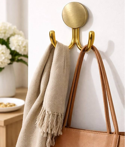 Colgador de latón para puerta de dormitorio, para colgar camisetas y ropa, a un precio razonable. - Product Image 6