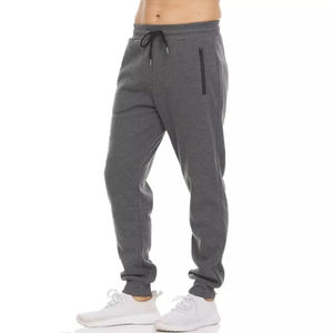 Men's Casual Eco-Friendly Japan Style Polyester/Cotton Fabric Plain Dyed Embroidered Logo Drawstring Loose Elastic Waist <b>Pocket</b> - Product Image 4