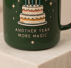 Professional Supplier Custom Design Iron Enamel Camp Mug Portable Travel Coffee Cup Featuring Another Year More Magic Graphic - Product Image 5