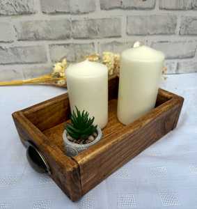 Bandeja de madera económica para servir comida en la cama, comidas familiares, aperitivos para fiestas y comidas cotidianas de AALIYAN IMPEX - Product Image 4