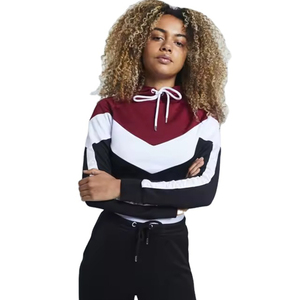 2022 autumn and winter women Printed zippered long-sleeved crop top with a <b>tight</b> waist and long trousers sportswear suit - Product Image 2
