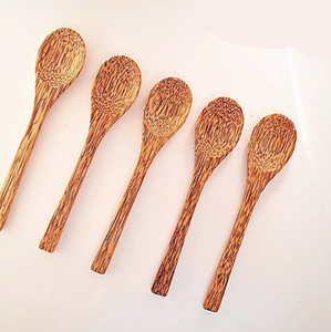 Cuchara de Madera de Coco de Fábrica Vietnamita para Cocinar y Servir, Utensilio de Cocina para el Hogar y Suministro para Restaurantes - Product Image 4