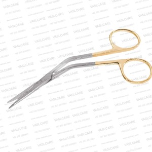 Ciseaux chirurgicaux Aston Onyx 14 cm en carbure de tungstène à lame dentelée pour rhinoplastie, chirurgie nasale et dissection de précision - Product Image 3
