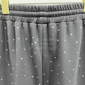 Diseño de logotipo personalizado, chándal con pedrería para hombre, fabricado en Pakistán, conjunto deportivo de dos piezas para hombre - Product Image 5