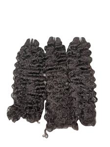 Qualité supérieure Produit brut vietnamien vapeur birman cheveux bouclés trame cheveux humains vierges prêts à expédier pas de perte pas d'enchevêtrement - Product Image 4