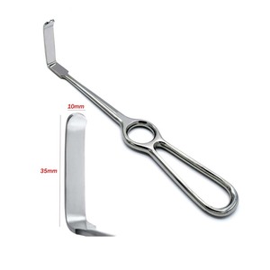 Rétracteurs chirurgicaux METAL MED, rétracteur Langenbeck, instruments chirurgicaux Kocher, lames de 215 mm à 225 mm (8 1/2 pouces à 9 pouces) - Product Image 6