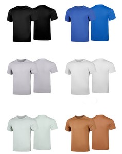 เสื้อยืดผู้ชายไซส์ใหญ่ โพลีเอสเตอร์ แห้งเร็ว คอกลม ทรงปกติ แขนสั้น สีพื้น รับสกรีนโลโก้ สวมใส่สบาย ระบายอากาศได้ดี น้ำหนัก 220 กรัม - Product Image 6