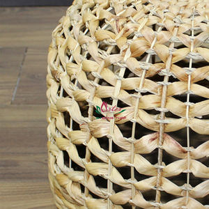 Artex Dong Thap Natural Water Hyacinth Handcrafted Pendant <b>Light</b> Unique Living <b>Room</b> Chandeliers - Product Image 3