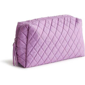 Custom Sublimated Travel <b>Makeup</b> Bag Organizer Double Layer Pattern Cosmetic Bag <b>Case</b> Pouch With Mirror for Women - Product Image 5