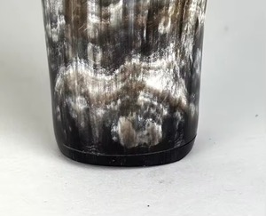 Verre artisanal REHMAN CRAFT en corne de buffle naturelle, éco-responsable et fait main - Product Image 3