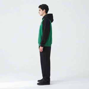 Sudadera con Capucha Verde para Hombre Hawk Eye, Manga Larga Negra, Corte Regular, Informal, 100% Algodón, para Invierno, con Bolsillos Laterales - Product Image 5