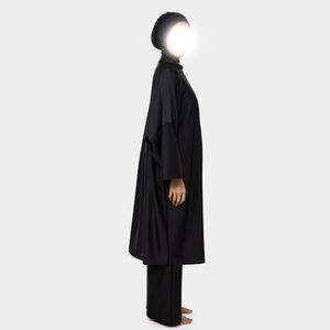 Traje de Baño Burkini Islámico para Mujer, Talla Grande, Secado Rápido, Transpirable, con Logotipo Frontal, Hijab Modesto, Superventas - Product Image 2