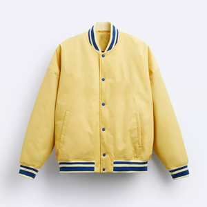 Customize Unisex Varsity <b>Jackets</b>-High Quality Breathable <b>Plus</b> <b>Size</b> Polyester/Cotton <b>Jackets</b> - Product Image 6