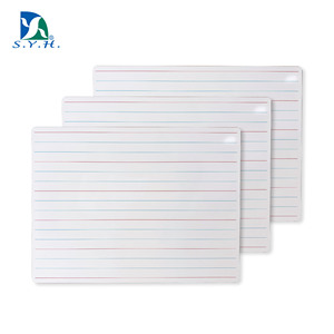 Pizarra Reutilizable para Práctica de Escritura a Mano con Núcleo de MDF de Doble Cara y Superficie de Borrado en Seco - Product Image 1
