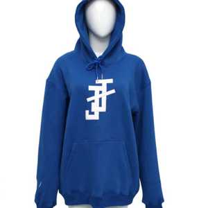 Sudadera con Capucha Azul Jack and Jill con Logotipo Blanco, Cómoda y Elegante para Uso Diario Unisex - Product Image 5