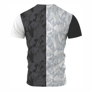 เสื้อยืดวิ่งออกกำลังกายผู้ชาย ระบายอากาศได้ดี เสื้อผ้ากีฬา เสื้อยืดออกกำลังกายสำหรับผู้ชาย ซับเหงื่อ เสื้อยืดสำหรับฝึกซ้อมในยิม - Product Image 5