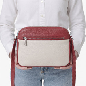 Sac bandoulière en cuir pour femme, idéal pour les voyages, vente en gros, sac bandoulière en cuir véritable avec poches zippées, sac messager en cuir pour femme - Product Image 6