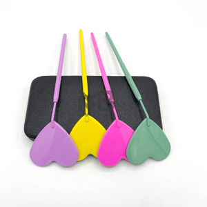 MAGMA BEAUTY Espejo de Maquillaje de Acero Inoxidable, Diseño Innovador, Resistente al Agua, Ecológico, con Forma de Corazón, Herramienta para Artistas de Extensiones de Pestañas - Product Image 4