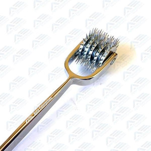 Herramienta de Diagnóstico Manual de Acero Inoxidable de 7 Pulgadas con 5 Puntas Tipo Wartenberg para Pruebas de Reflejos y Sensibilidad - Product Image 2